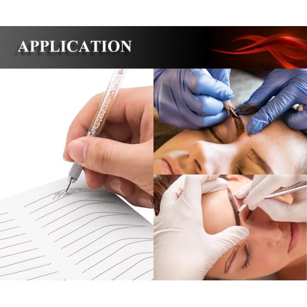 1CM Eyebrow Tattoo Practice Skin Permanent Makeup Microblading