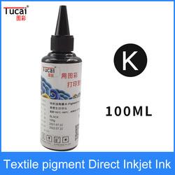 Digital Printing DTG Ink 1000ml Textile Ink For Epson R1800 R1900 F2000 1390 Printers