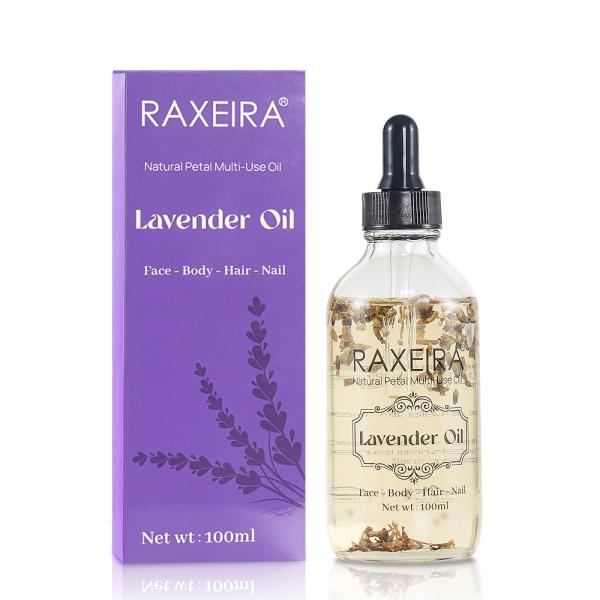 ODM Herbal Lavender Essential Oil For Face Body Nourishing