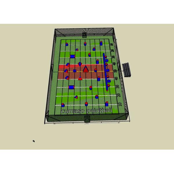 Поле воздуха Sup пейнтбола дзота игр напольных спортов раздувное для потехи