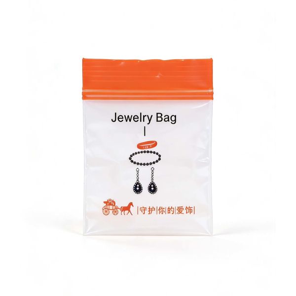 PE Self-Sealing Resealable Transparent Plastic Food Sealed Packaging Bag Jewelry Storage Waterproof Customizable
