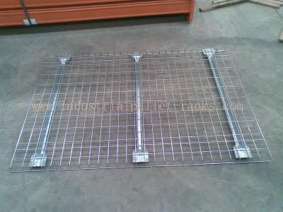 Customized Industrial Pallet Racks Wire Mesh Decking / Wire Decks For Metal Shelving