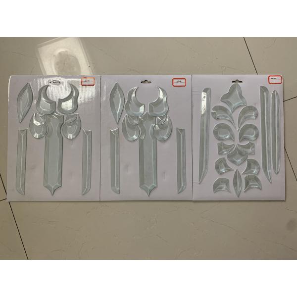 De colle de Chip Beveled Glass Clusters Ultra d'espace libre ellipse 5MM semi