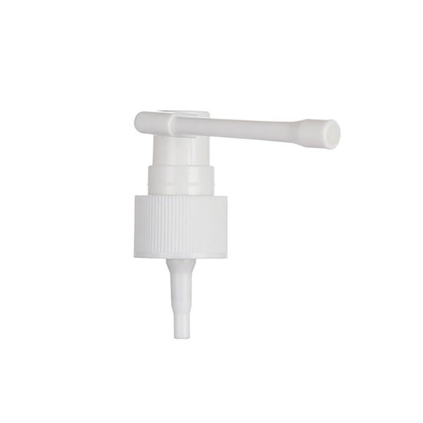 18 mm bomba de pulverização nasal médica de plástico pulverizador de distribuidor de plástico para design personalizado