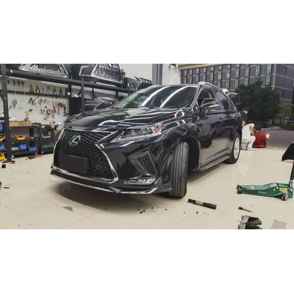 2020 Style Upgraded Car Accessories Body Kit Front Bumper Headlight Grille for Lexus RX 270 300 350 2009-2015