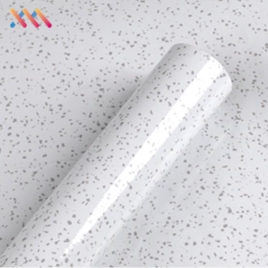 Decorative PVC Vinyl Marble Wallpaper Oil Proof Marble Effect Bathroom Wallpaper
