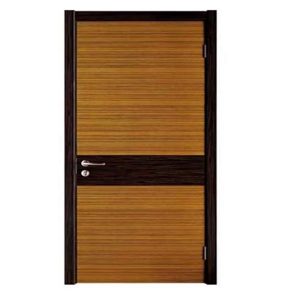 PVC WPC MDF Wooden Door Walnut Oak Veneer Flush Internal Doors