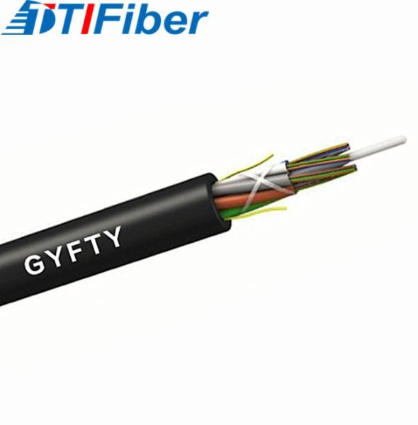 GYFTY 4 16 32 48 Core Fiber Cable Outdoor Aerial FRP Strength Member