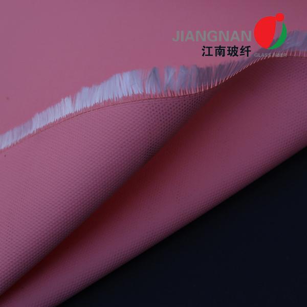 1000°F / 550°C High Flexible Silicone Fiberglass Fabric Used In Smoke And Fire Curtain