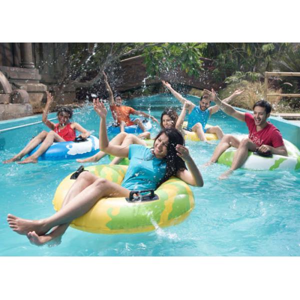 Fiberglass Material Family Lazy River Water Park with 1 Year Warranty