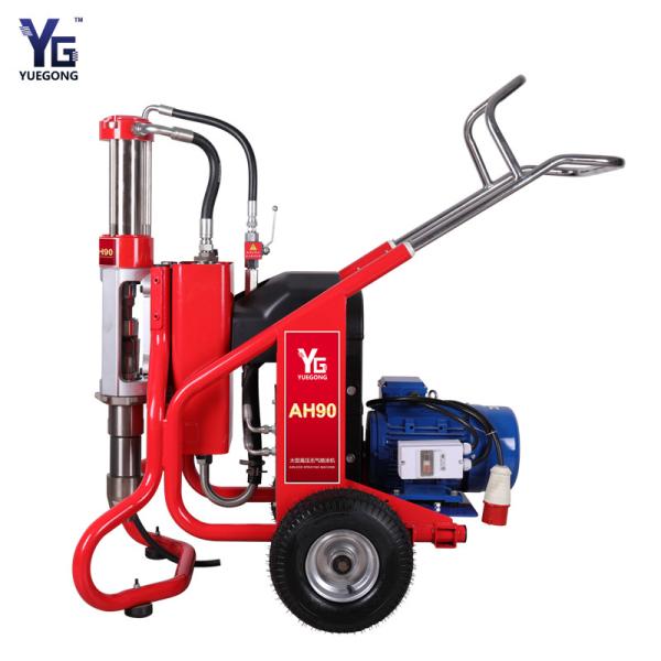 9.2KW 14HP Industrial Airless Putty Spray Machine High Pressure With Hydraulic Motor