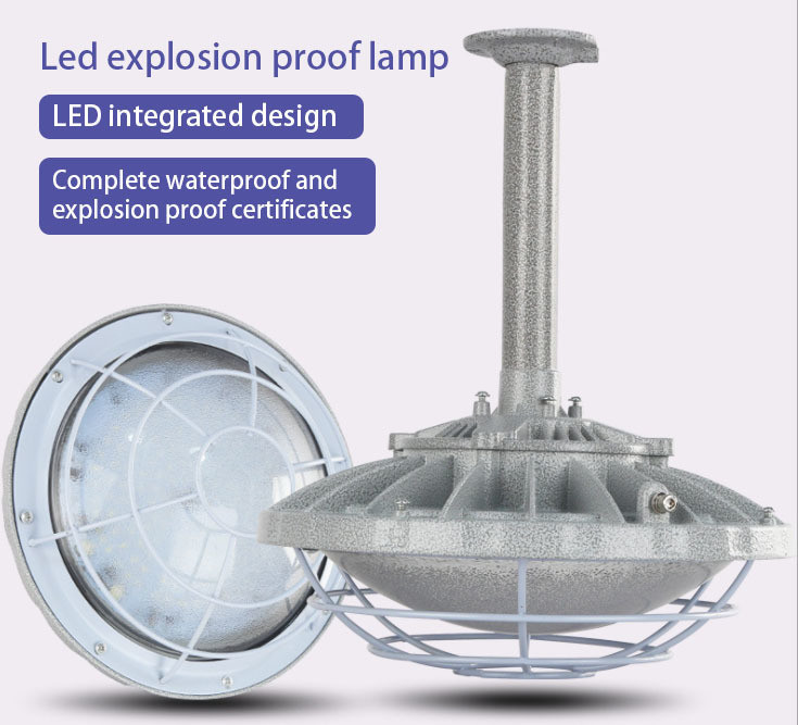 30W 50W 100W 200W Led Explosion Proof High Bay Light 110lm Luminous Flux for Warehouse
