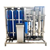 système de traitement de l'eau potable 500lph Mini Ro Water Treatment Plant