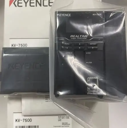 KEYENCE KV-7500 High-Speed PLC CPU Unit with Built-in EtherNet/IP