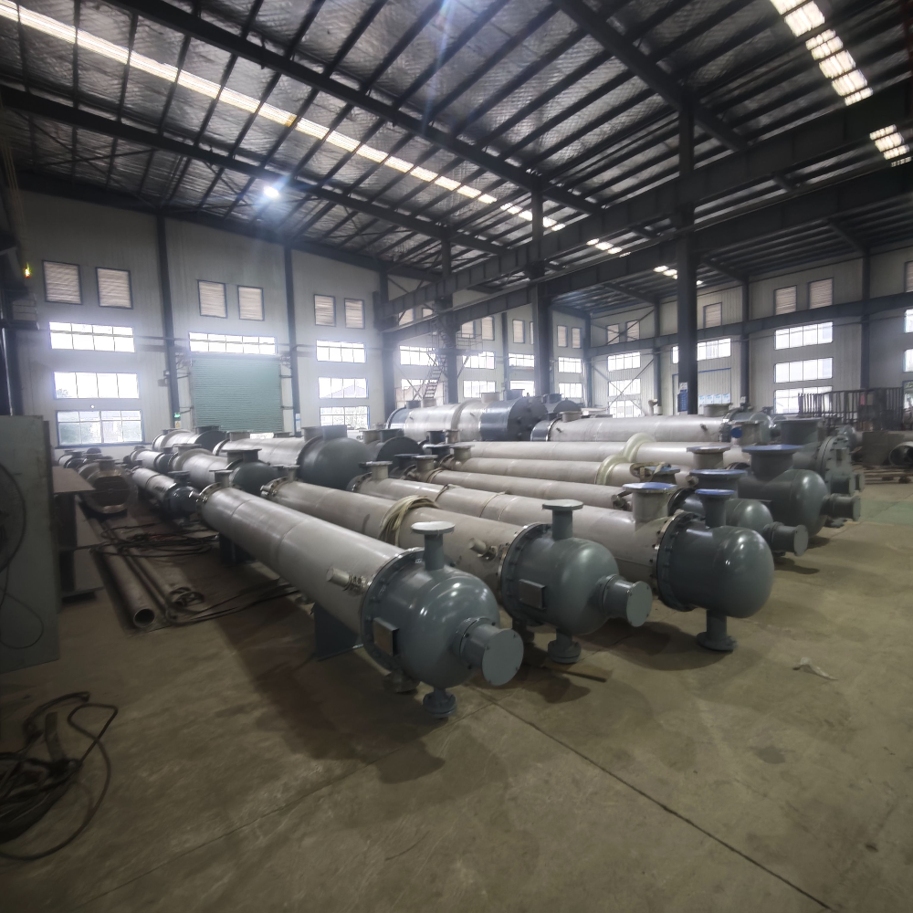 Anode Protection Sulfuric Acid Cooler With Anodic Protection For Corrosion Suppression First Absorption Acid Cooler
