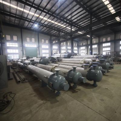 Anode Protection Sulfuric Acid Cooler With Anodic Protection For Corrosion Suppression First Absorption Acid Cooler