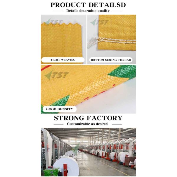 Printed PP Woven Bag For Chemistry And Industry Construction
