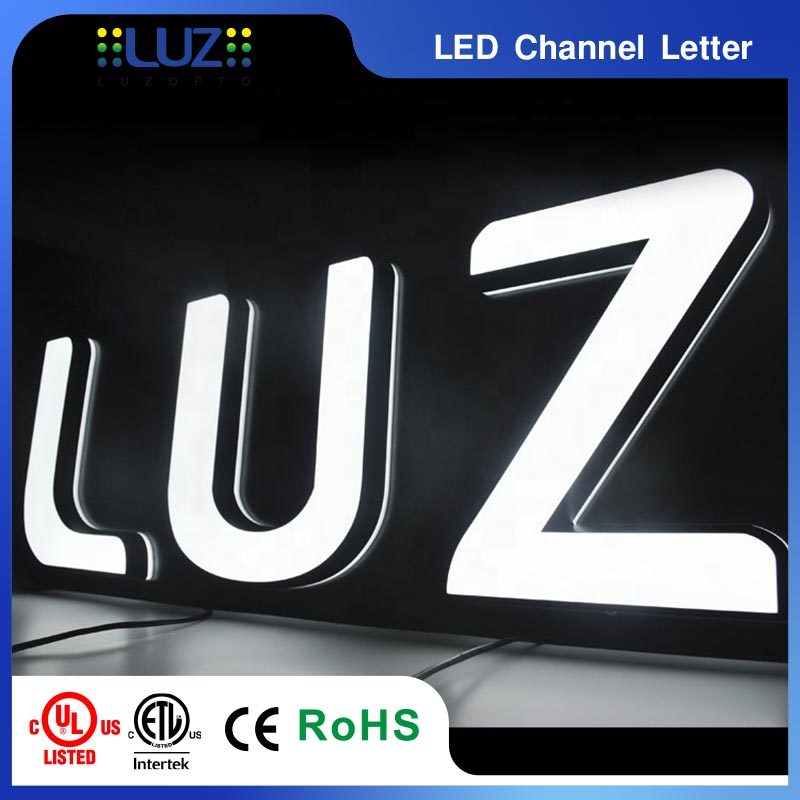 Custom Front-Lit & Side Glow Acrylic LED Channel Letters | 3D Illuminated Signage for Storefront & Commercial Brand