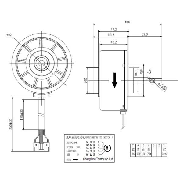 Смола пакуя безщеточную пользу кондиционера ЛГ Панасоник электрического двигателя Дк