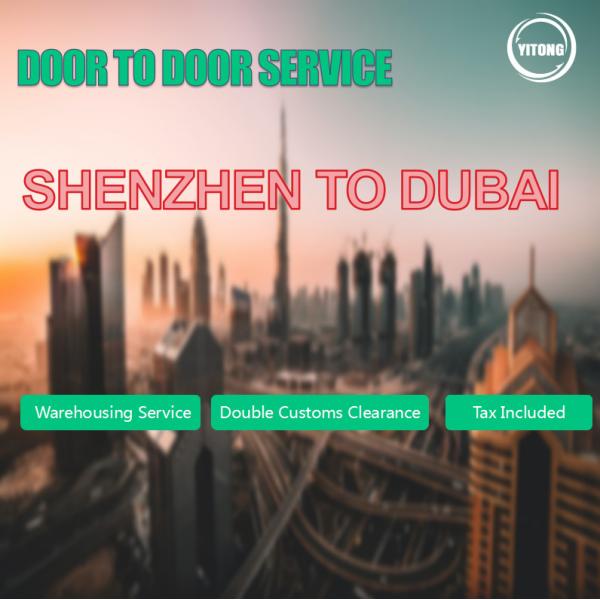 Shenzhen To Dubai Mideast International Door To Door Freight Service 20 Days