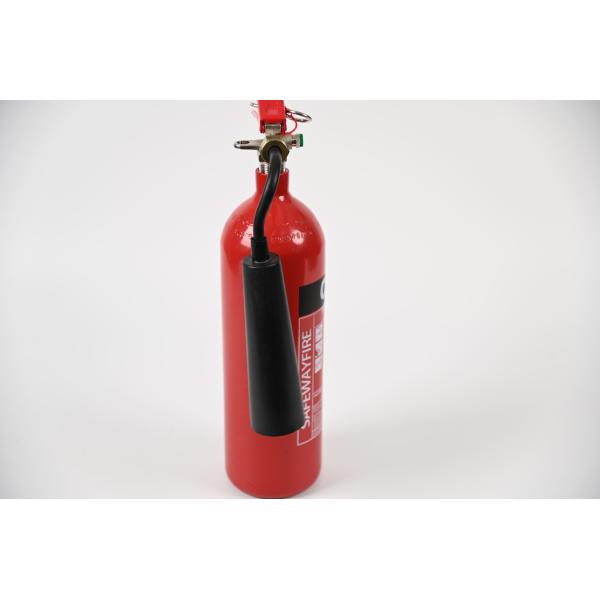 Red CO2 Fire Extinguisher With Carbon Steel Height 600mm