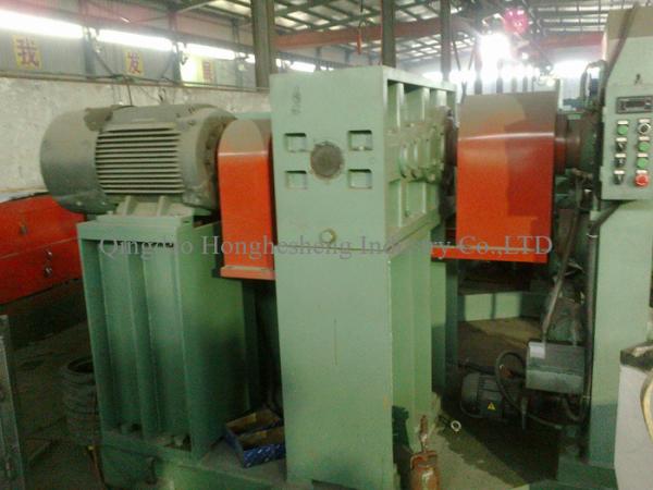 Fabric Rubber PVC Film Conveyor Belt Calender Machinery 360*1120mm