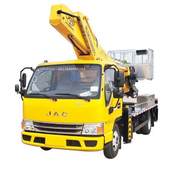Jac 33 M Telescopic High Altitude Operation Truck Single Row Truck Mounted Work Platform