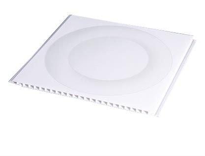 Hot Stamping Film Faced UPVC Wall Panels / Board With Light Weight