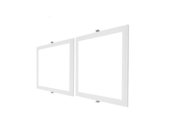 Non Flicker Led Flat Panel Light 600mm 48 Watt 2 Foot  White Color Soft Lighting