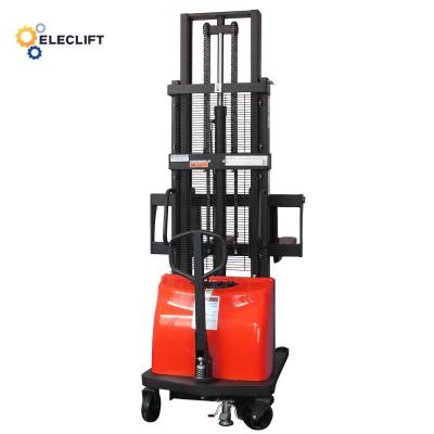 400kg Semi Electric Stacker With 540mm Overall Width 110V/220V