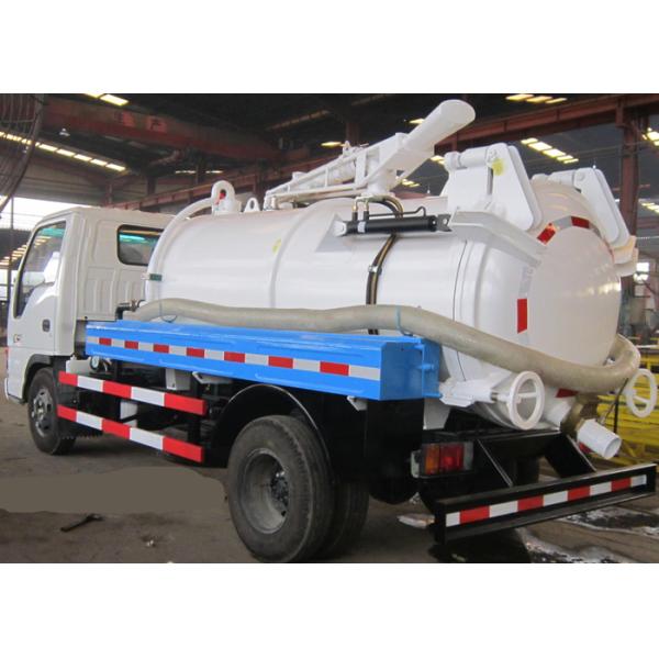 High Pressure Vacuum Pump Sludge Truck For Muddy Water Sanitation Vehicles