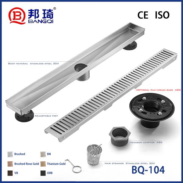 BQ-104 American Stainless Steel Floor Drain