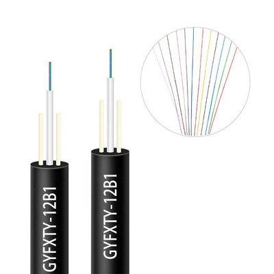 Telecommunication Outdoor Optical Fiber Cable 2 Core 4 Core 6 Core Single Mode