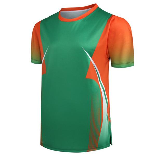 Customized Sublimation Quick-drying Short-sleeved T-shirt Sports Competition Round Neck Top Digital Printing Gift Cultural Shirt T-Shirt