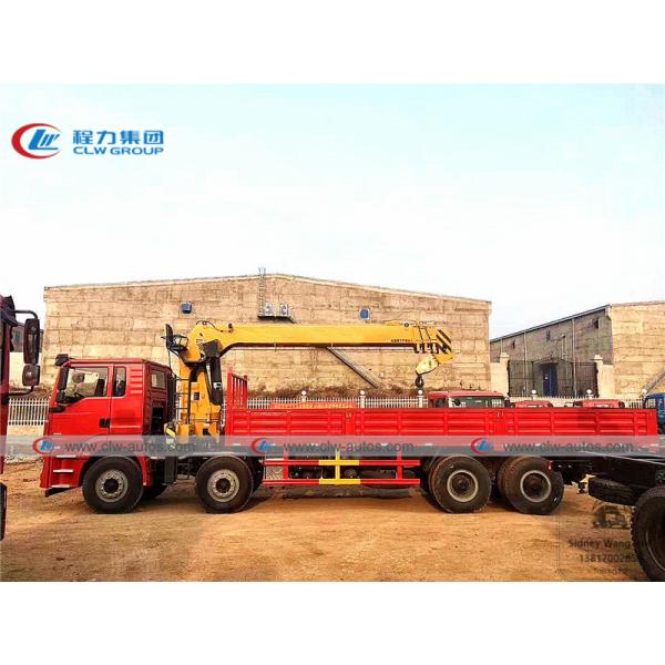 Shacman F3000 8x4 Truck Mounted Telescopic Boom Crane