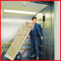Capacity 630kg 0.5m/S High Speed Elevator for Painted Steel Freight / Cargo Elevator