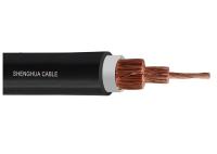 Flexible Copper Wire Rubber Sheathed Cable Black Welding Cable