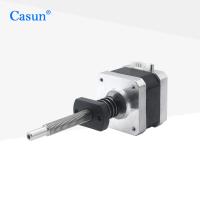 1.8 Moteur pas à pas captif Nema 17 de deuxième phase de niveau 34 mm corps 0,3 N.m pour équipement médical