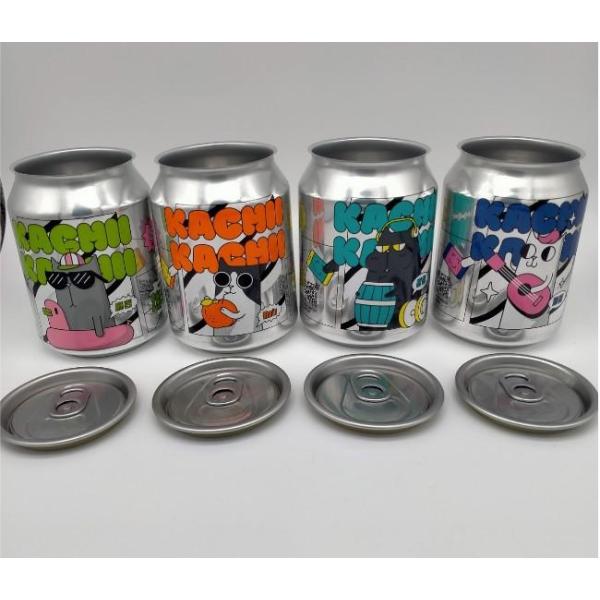 Нагой напечатанный алюминиевый напиток упаковывая сок 250ml может ODM OEM