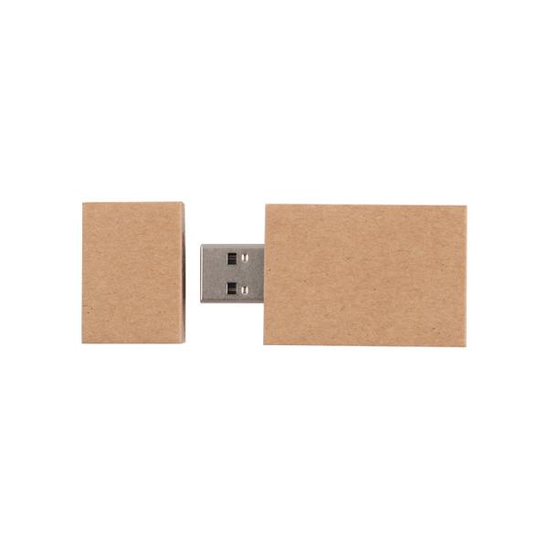 Rectangular Paper USB Flash Drive Eco-Friendly Material USB 2.0 And USB 3.0