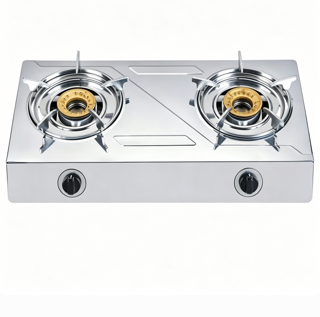 Manufacturer Stainless Steel Tabletop 2 Burner Natural Stove Kitchen OEM ODM