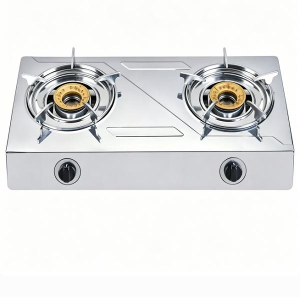 Manufacturer Stainless Steel Tabletop 2 Burner Natural Stove Kitchen OEM ODM