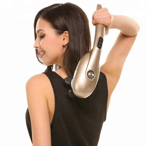 Golden 6 Massage Speeds Rechargeable Magic Wand Massager For Vibration Massage