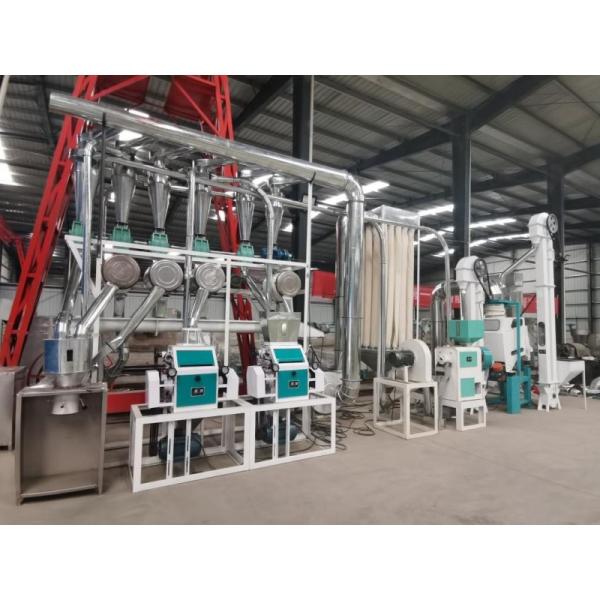 maize flour milling machines, maize flour processing line 30t/day, 5t/day, 8t/day