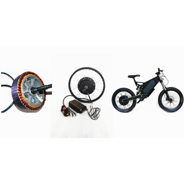 72v 5kw Rear Motor Electric Bike Kit / Motorcycle Set With Lithium Battery
