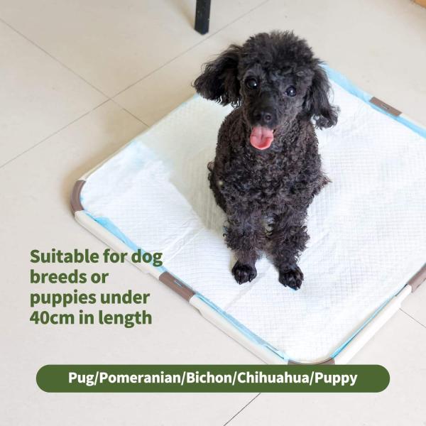 Dog Pee Pad Foldable Potty Training  Holder Portable Silicone Tray For Puppy Training