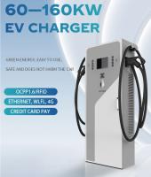 Carregador de veículos elétricos de corrente contínua de 60 kW 120 kW 160 kW com OCPP 1.6J Ccs1 Ccs2 Chademo Gbt Ev Estação de carregamento rápido de corrente contínua para veículos elétricos
