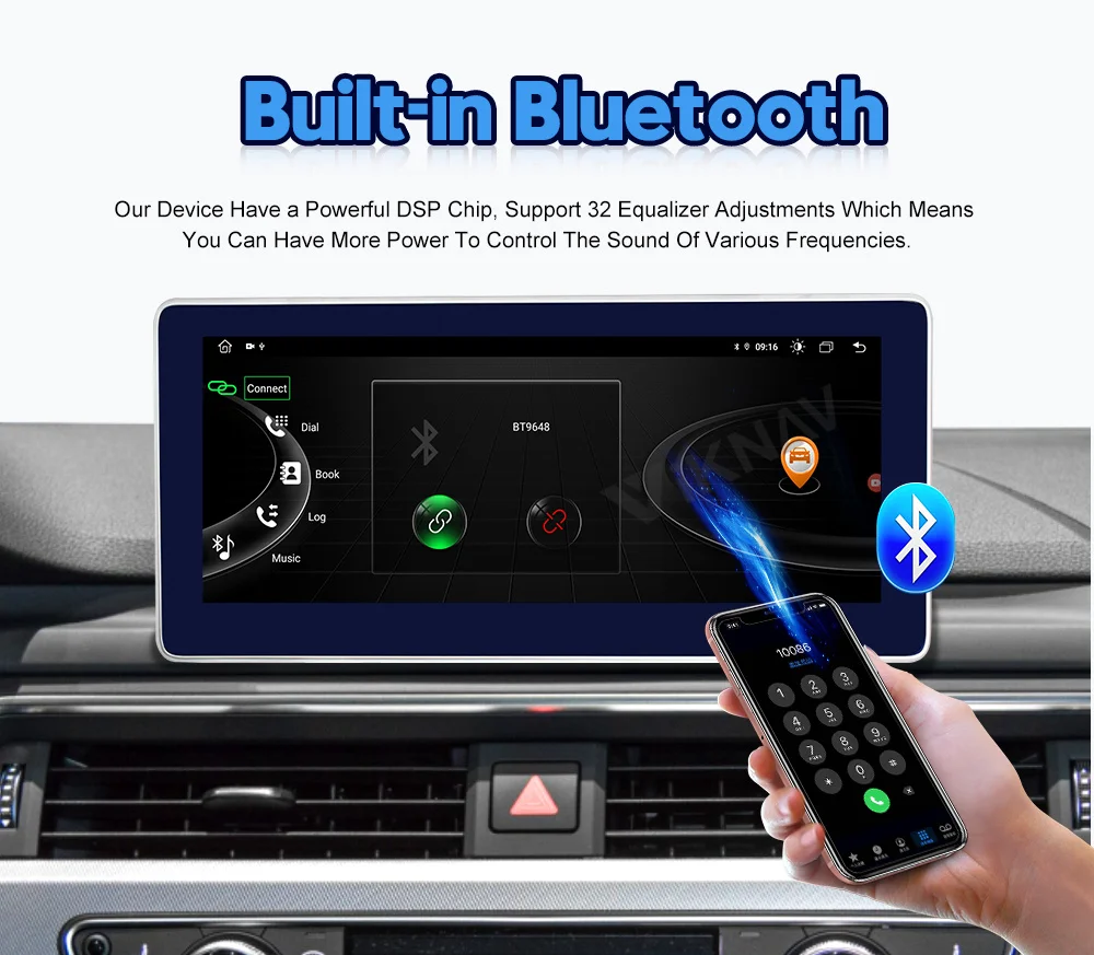 ODM Android Audi Q5 Стерео 2010-2017 Радиоплеер GPS Экран Послепродажная навигация