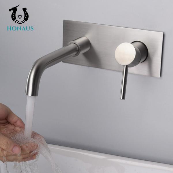 304 Stainless Steel Concealed Basin Faucet
