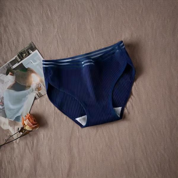 Custom Logo Breathable Cotton Women's Breathable Briefs 100% Cotton Low Waist Breathable